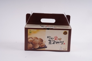 버섯조농장,버섯조농장[선물용] 박스 1kg, 2kg, 스치로폼 1kg, 2kg